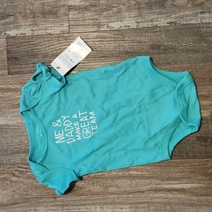 0-3m me and daddy onsie